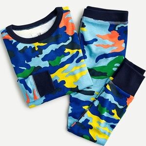 J.Crew Crewcuts  Kids' long-sleeve pajama set in camo